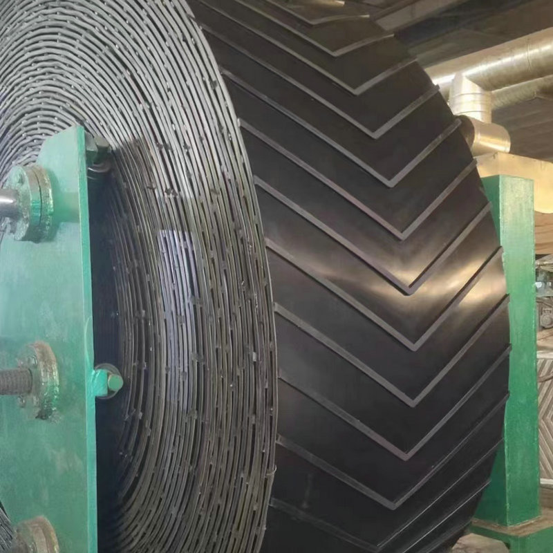 Băng Tải Cao Su Gân V Bố Vải